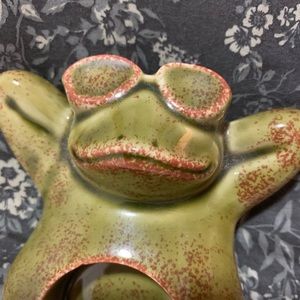 Partylite Outdoor Frog Tea Light Holder